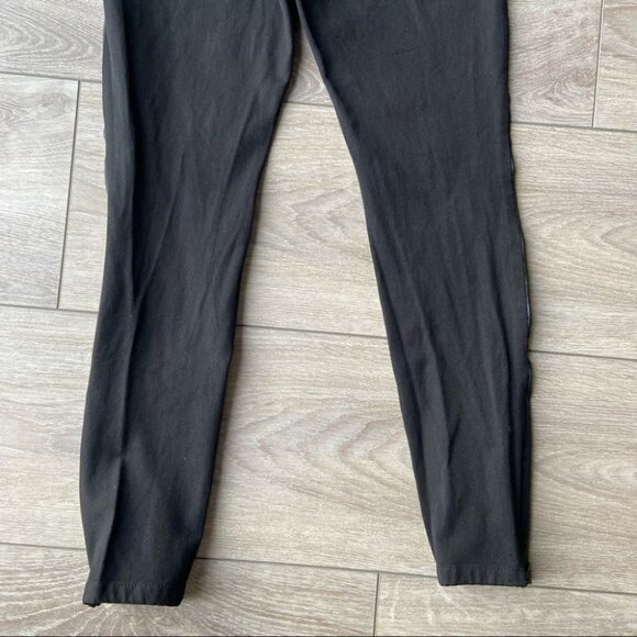 Banana Republic Faux Leather Front Sloan Fit Legging - Picture 9 of 16